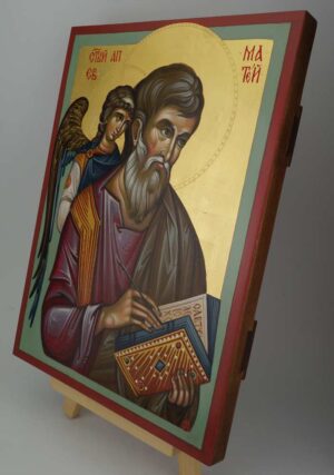 Apostle Matthew the Evangelist Icon Hand Painted Orthodox