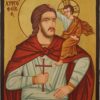 Saint Christopher of Lycia Icon Hand Painted Byzantine Orthodox