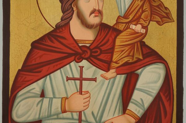 Saint Christopher of Lycia Icon Hand Painted Byzantine Orthodox