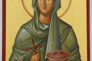 Saint Paraskevi Icon Hand Painted Byzantine Orthodox