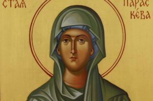 Saint Paraskevi Icon Hand Painted Byzantine Orthodox