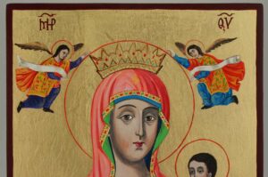 Theotokos the Guide Icon Hand Painted Byzantine Orthodox