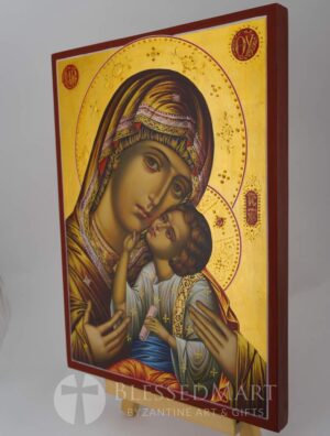 theotokos tenderness icon hand painted orthodox