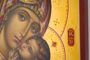 theotokos tenderness icon hand painted orthodox