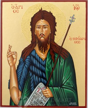 st john the baptist icon