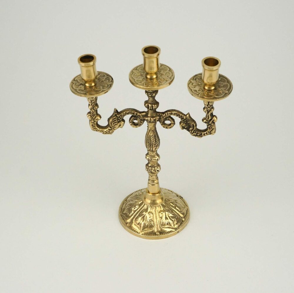 Byzantine ThreeCandle Holder Candles and Candlesticks BlessedMart