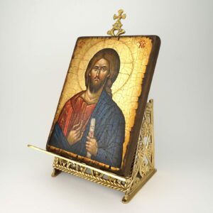 Deluxe Brass Byzantine Display Stand