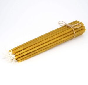 Pure Beeswax Church Candles Taper Orthodox