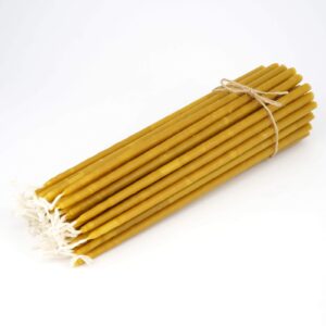 Pure Beeswax Church Candles Taper Orthodox