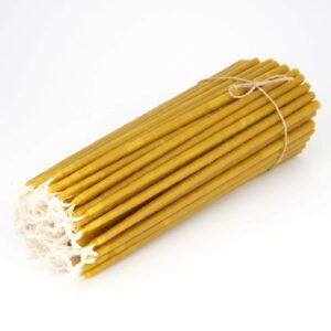 Pure Beeswax Church Candles Taper Orthodox