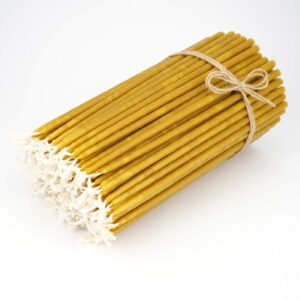 Pure Beeswax Church Candles Taper Orthodox