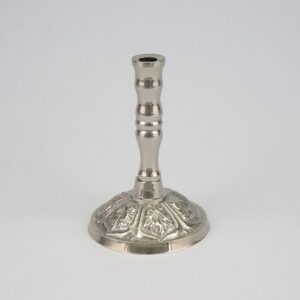 Single Nickel Plated Candle Holder Candlestick