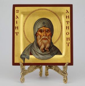 Traditional Brass Icon Stand