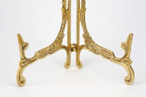 Traditional Brass Icon Stand