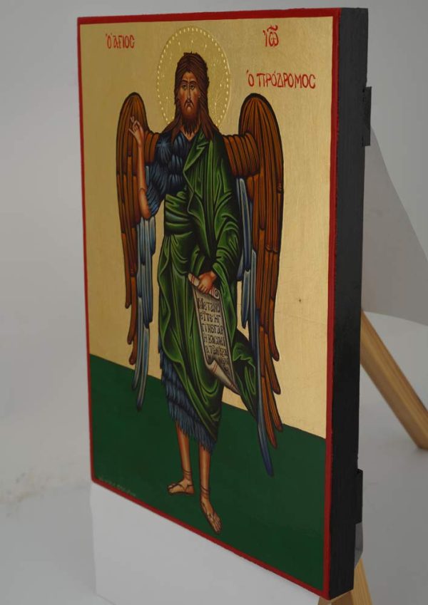 st john the forerunner icon hand painted