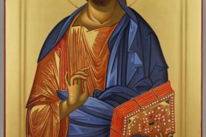 Christ Pantocrator Hagia Sophia Hand Painted Byzantine Orthodox