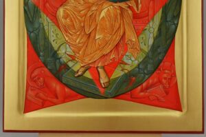 Christ in Majesty Icon Hand Painted Byzantine Orthodox