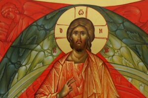 Christ in Majesty Icon Hand Painted Byzantine Orthodox