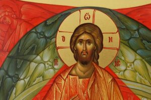 Christ in Majesty Icon Hand Painted Byzantine Orthodox