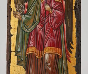 Gabriel the Archangel Icon Novgorod Hand Painted Byzantine Orthodox