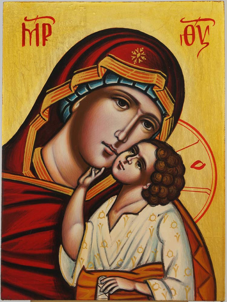 Virgin Mary Tenderness Icon Orthodox Icons BlessedMart