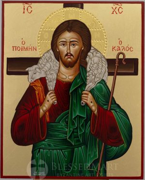 christ the good shephard icon