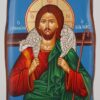 Christ the Good Shepherd Icon Hand Painted Greek Orthodox Byzantine
