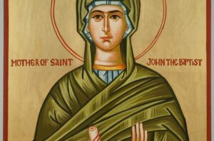 St Elizabeth Icon Mother of St John the Baptist Hand Painted Orthodox