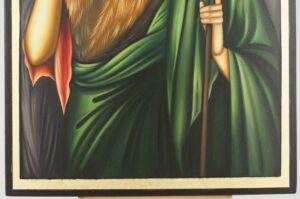 St John the Baptist Icon Hand Painted Byzantine Orthodox