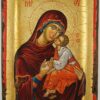 Theotokos Eleusa Icon Mount Athos Hand Painted Byzantine Orthodox