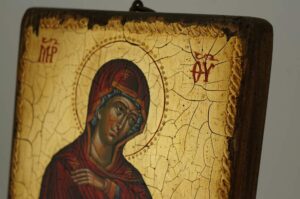 Theotokos Icon Bachkovo Monastery Hand Painted Byzantine Orthodox