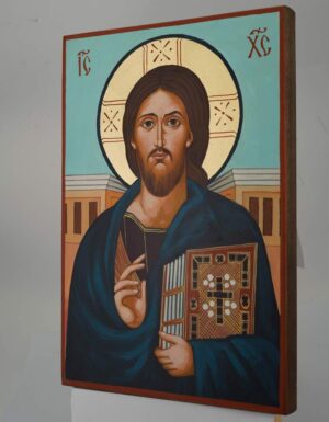 christ pantocrator (sinai) icon hand painted orthodox