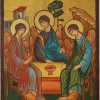 holy trinity icon – andrei rublev hand painted orthodox