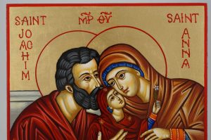 joachim and anna icon hand painted greek orthodox