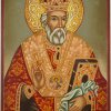 st nicholas the wonderworker icon hand painted orthodox