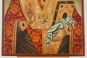 st nicholas the wonderworker icon hand painted orthodox