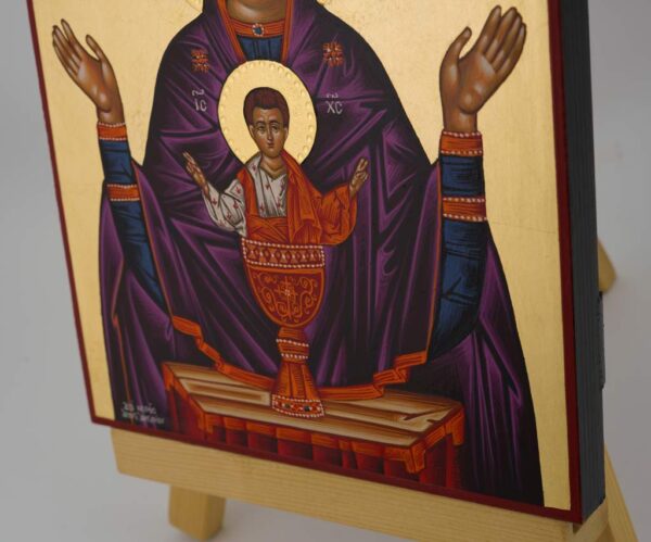 theotokos of the inexhaustible cup icon hand painted orthodox