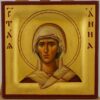 St Anna Icon Hand Painted Byzantine Orthodox