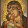 theotokos sweet kissing icon rila monastery hand painted orthodox