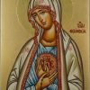 Our Lady of Fatima icon Hand Painted Greek Orthodox
