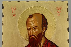 St Paul the Apostle Icon Hand Painted Greek Orthodox
