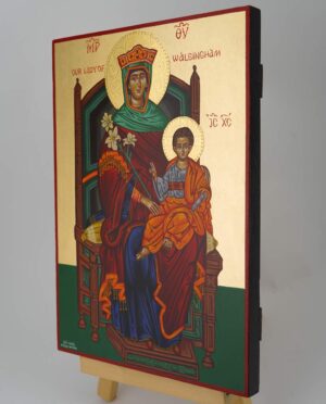 our lady of walsingham icon hand painted orthodox