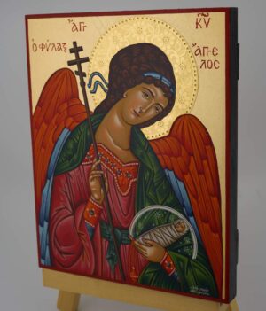 the guardian angel icon hand painted orthodox