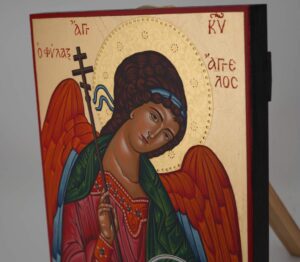 the guardian angel icon hand painted orthodox