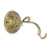 Brass Ornate Wall Mount Bracket Hook for Orthodox Vigil Oil Candles