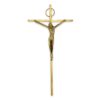 Brass Wall Crucifix