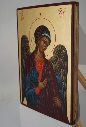 archangel michael icon (hilandar monastery) hand painted