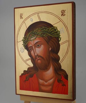 jesus christ extreme humility icon hand painted orthodox