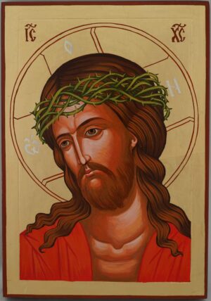 jesus christ extreme humility icon hand painted orthodox