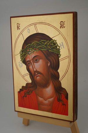 jesus christ extreme humility icon hand painted orthodox